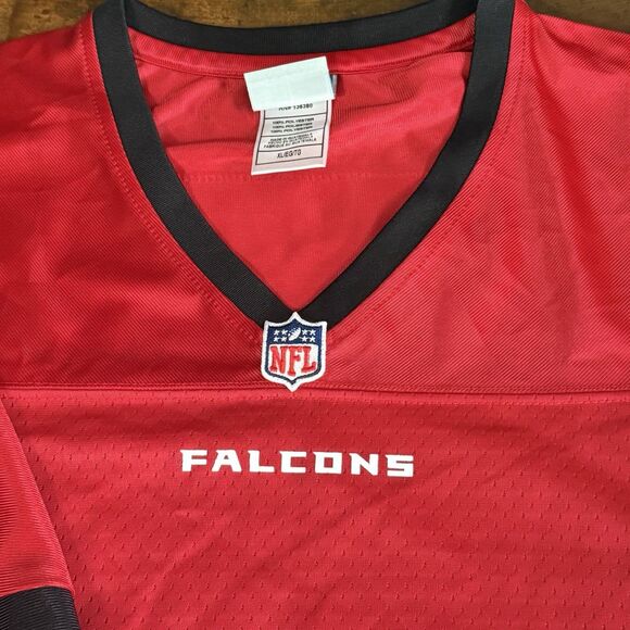 Atlanta Falcons Women's NFL Pro Line V-Neck Blank Jersey Football women's XL NWT - Picture 5 of 12